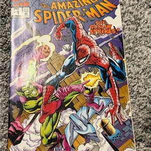 Marvel The Amazing Spider-Man Comic book - Red, Blue, Green 1994